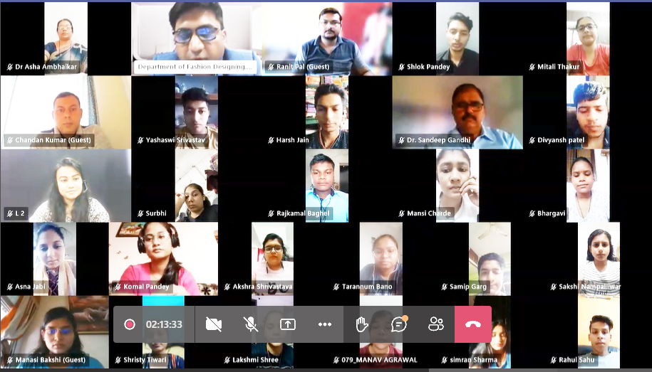 कलिंगा विवि में बीएएलएलबी, बीबीएएलएलबी  विद्यार्थियों के लिए ऑनलाईन स्वागत आयोजन