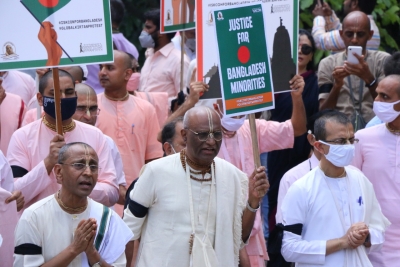 इस्कॉन-बैंगलोर ने भारत सरकार से बांग्लादेश में हिंदुओं की रक्षा करने का आग्रह किया