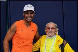 राफेल नडाल ने 97 साल के शख्स का सपना किया पूरा, साथ खेला टेनिस मैच