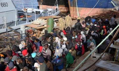पिछले लीबिया के तट से बीते एक सप्ताह में तरकीबन 1,000 अवैध प्रवासियों को बचाया गया