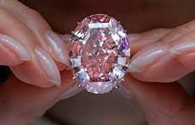 गुलाबी हीरे ने हांगकांग में नीलामी का रिकॉर्ड तोड़ा