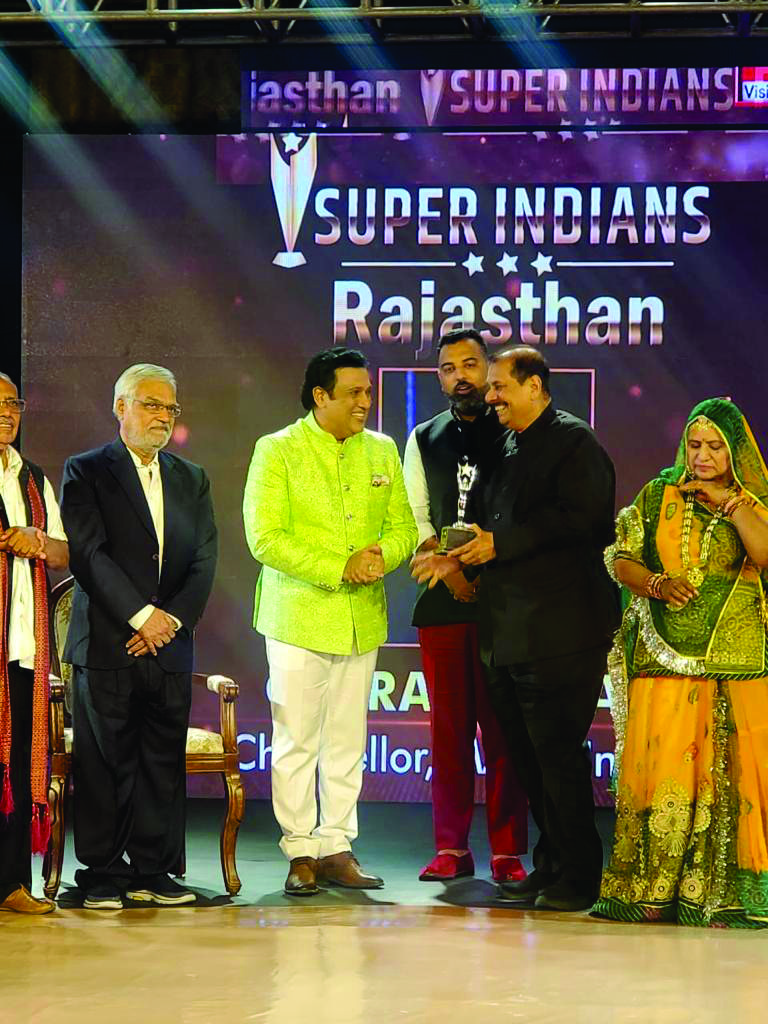 सुपर इंडियंस राजस्थान चैप्टर में गजराज पगारिया का सम्मान