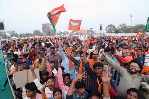 गुजरात विधानसभा चुनाव: मोरबी सीट पर बीजेपी प्रत्याशी बड़े अंतर से आगे