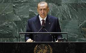 तुर्की के राष्ट्रपति ने संयुक्त राष्ट्र महासभा में कश्मीर का मुद्दा उठाया
