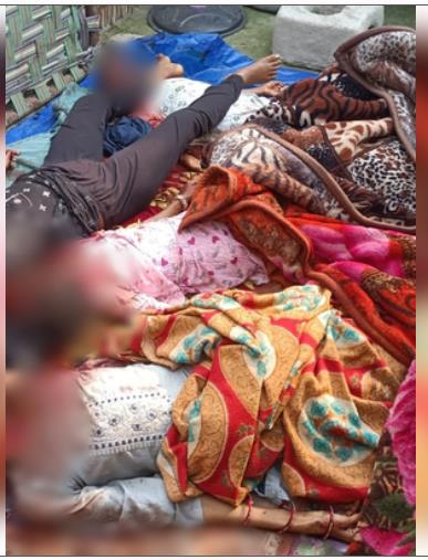 बिहार में मां व तीन बेटियों की धारदार हथियार से काटकर हत्या, पति फरार
