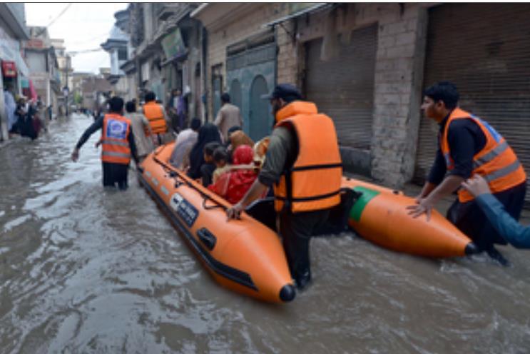 पाकिस्तान में बारिश से जुड़ी घटनाओं में मरने वालों की संख्या बढ़कर 50 हुई