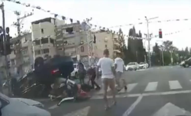 कार दुर्घटना में इजरायली मंत्री घायल