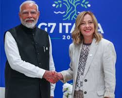 मोदी और मेलोनी ने भारत-इटली रणनीतिक साझेदारी की प्रगति की समीक्षा की