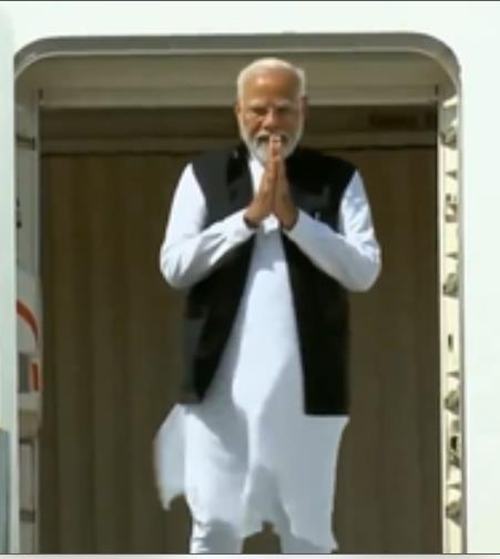 जी7 सम्मेलन में भारत का दृष्टिकोण रखने के बाद स्वदेश लौटे पीएम मोदी 