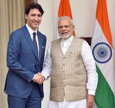 मिलकर काम करने को प्रतिबद्ध : कनाडा के प्रधानमंत्री ट्रूडो ने प्रधानमंत्री मोदी से मुलाकात पर कहा