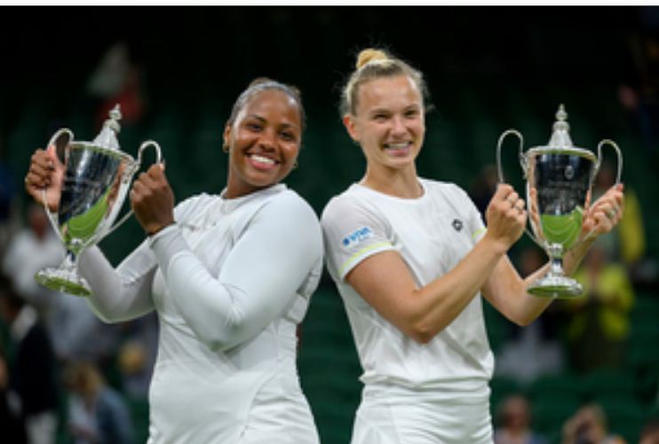 विंबलडन महिला युगल जीतने के बाद टाउनसेंड ने कहा, 'पहला ग्रैंड स्लैम जीतना खास' 