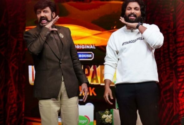 बालकृष्ण ने टॉक शो में अल्लू अर्जुन का 'पुष्पा' का मशहूर डायलॉग बोला