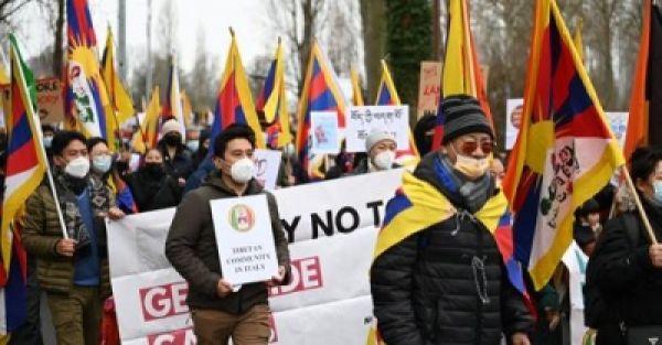 शीतकालीन ओलंपिक का तिब्बतियों ने जताया विरोध