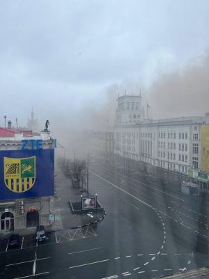 खारकीएव में रूस का बड़ा हमला, सिटी काउंसिल की बिल्डिंग को बनाया निशाना
