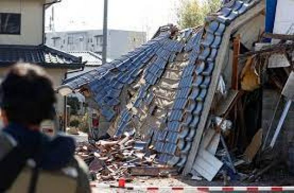 जापान में भीषण भूकंप में चार लोगों की मौत, 90 से अधिक लोग घायल