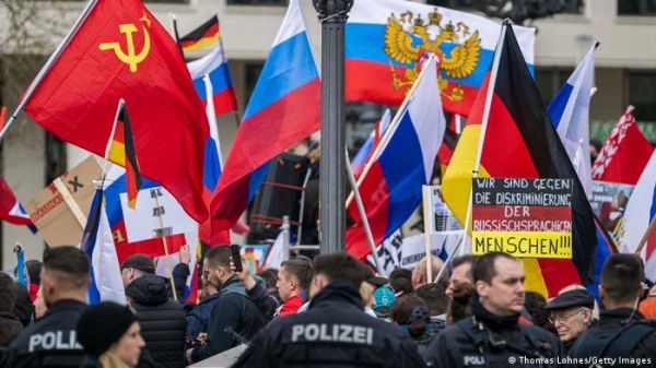 यूक्रेन युद्ध: रूस समर्थक प्रदर्शनों से जर्मनी में आक्रोश
