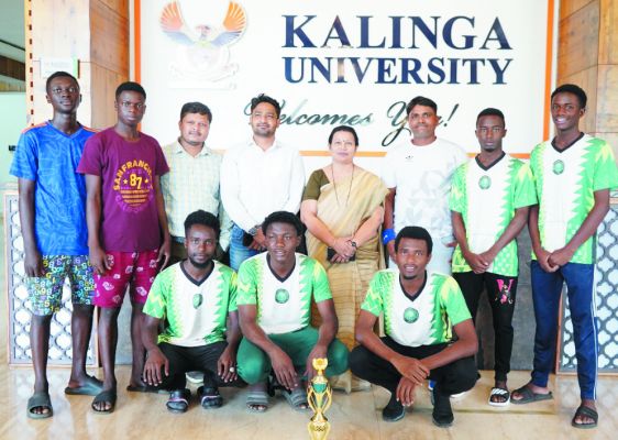 खेलो बीआईटी-2022 में कलिंगा विश्वविद्यालय ने तीन कप जीते