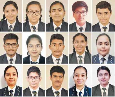 डीपीएस रायपुर के विद्यार्थी बने बोर्ड परीक्षाओं के सिरमौर