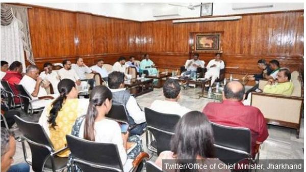 झारखंड : सीएम सोरेन की सदस्यता जाने की अटकलों के बीच यूपीए विधायकों की बैठक आज