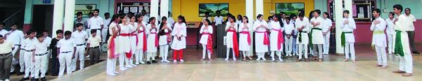 ज्ञान गंगा एजुकेशल एकेडेमी में मनाया हिन्दी दिवस