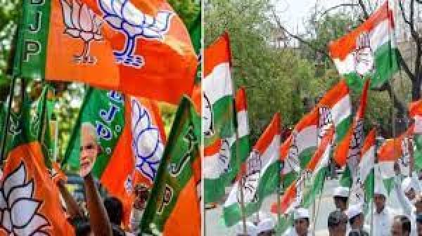 हिमाचल चुनाव: भाजपा और कांग्रेस के बीच कांटे की टक्कर, मुख्यमंत्री अपनी सीट पर आगे