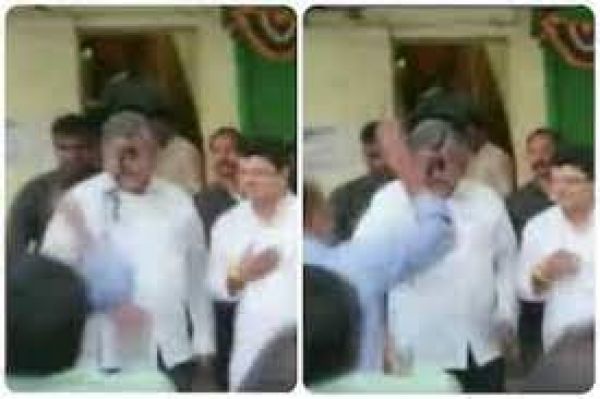 महाराष्ट्र के मंत्री पर स्याही फेंकने का मामला : सुरक्षा में चूक को लेकर 10 पुलिसकर्मी निलंबित