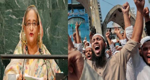 बांग्लादेश में हसीना का विरोध ?