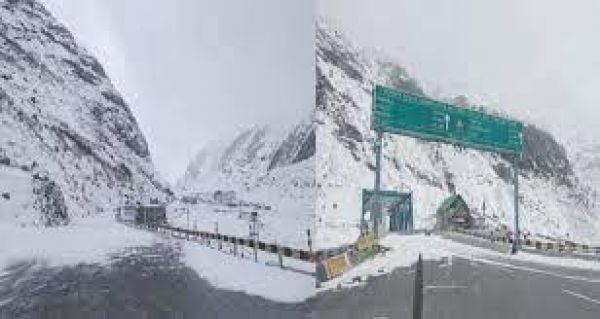  हिमाचल प्रदेश में ताजा बर्फबारी, 278 सड़क मार्ग बंद