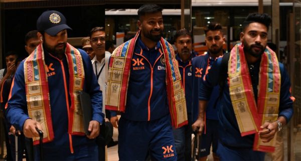 तीसरे एक दिवसीय मैच के लिए भारत और न्यूजीलैंड की टीम इंदौर पहुंचीं