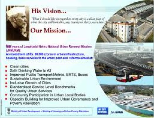 जवाहरलाल नेहरु राष्ट्रीय शहरी नवीकरण मिशन