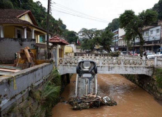 ब्राजील में बाढ़, भूस्खलन से 19 लोगों की मौत
