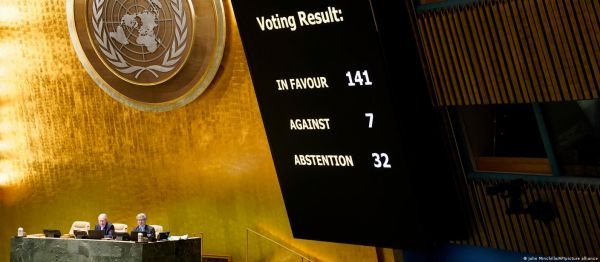 यूक्रेन पर संयुक्त राष्ट्र में मतदान से भारत फिर रहा दूर