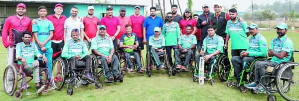 व्हीलचेयर क्रिकेटरों के साथ दोस्ताना मैच, वायआई ने दिया समावेशिता और सामाजिक उत्थान को बढ़ावा