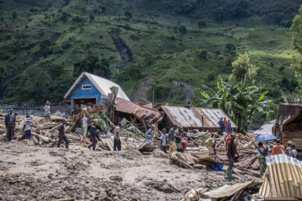 कांगो में बाढ़ और भूस्खलन, मरने वालों की संख्या बढ़कर 203 हुई
