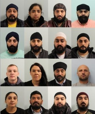 ब्रिटेन में भारतीय मूल के 12 लोग धन शोधन के मामले में दोषी करार