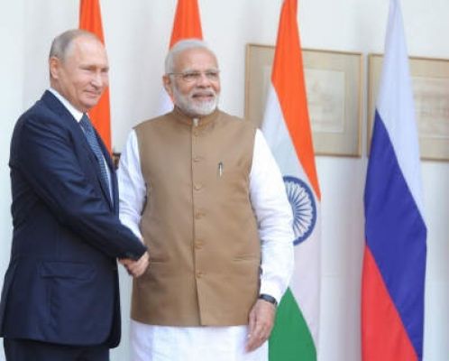 रूसी राष्ट्रपति ने पीएम मोदी को बताया 'महान मित्र'