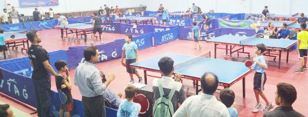 रायपुर जिला मानसून लीग  टेबल टेनिस स्पर्धा शुरू 