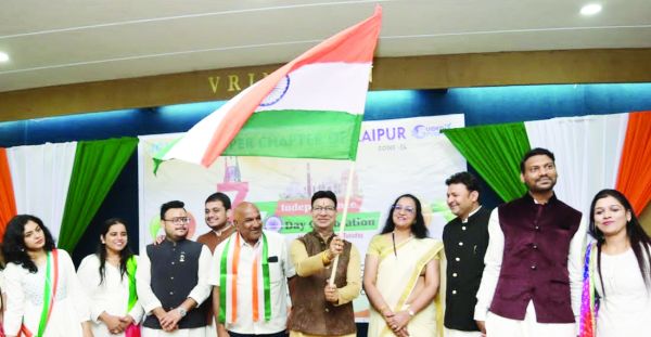 जेसीआई रायपुर सुपर चैप्टर ने मिलकर मनाया स्वतंत्रता दिवस