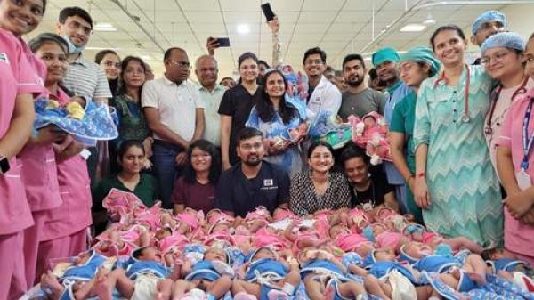 सूरत के अस्पताल में 24 घंटे में 31 बच्‍चों के जन्म का रिकॉर्ड बना