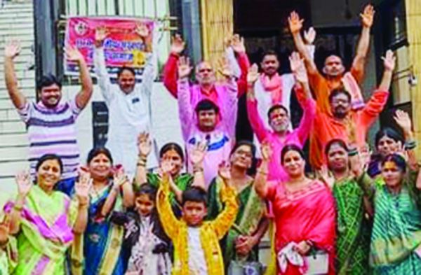 प्रांतीय अखंड ब्राह्मण समाज वैदिक विधिविधान से रुद्राभिषेक पूजन सम्पन्न