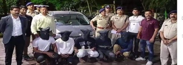 आतंकियों को हथियार सप्लाई करने वाले गिरोह के 5 सदस्य इंदौर पुलिस की गिरफ्त में