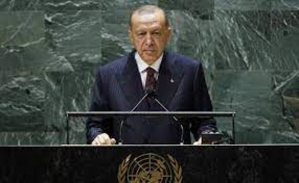 तुर्की के राष्ट्रपति ने संयुक्त राष्ट्र महासभा में कश्मीर का मुद्दा उठाया