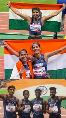 एशियाई खेल: पारुल, प्रीति, एंसी चमकीं; भारत ने एथलेटिक्स में तीन रजत, एक कांस्य जीता