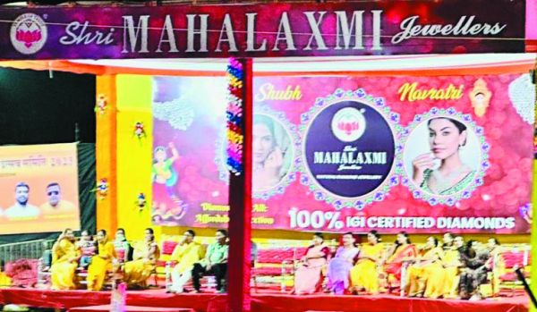 श्री महालक्ष्मी ज्वलेर्स के डायमंड आभूषणों को रायपुर के गरबा आयोजनों में जबरदस्त प्रतिसाद