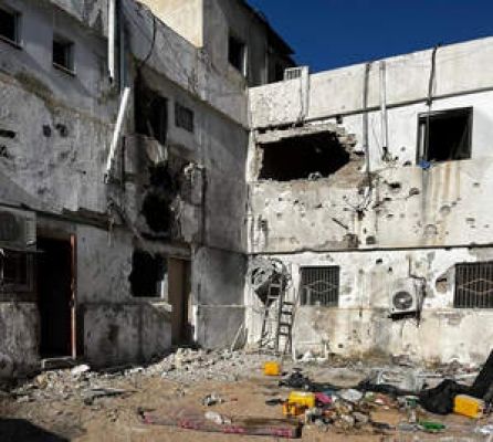 इजराइली सेना ने कहा, आतंकवादियों की विफल मिसाइल गाजा के अल-शिफा अस्पताल पर गिरी