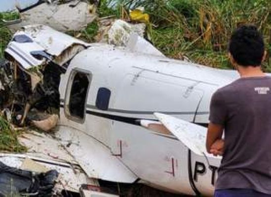 ब्राजील विमान दुर्घटना में 5 की मौत