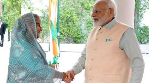 बांग्लादेश की लगातार चौथी बार पीएम बनने पर शेख़ हसीना को नरेंद्र मोदी ने बधाई दी