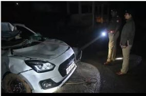 कानपुर देहात में नाले में गिरी कार, छह की मौत