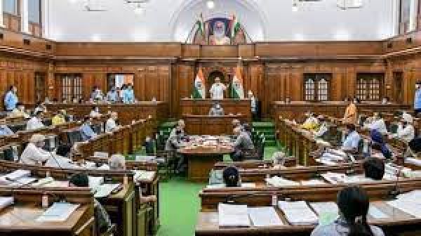 भाजपा के सात विधायकों को दिल्ली विधानसभा के बजट सत्र से निलंबित किया गया