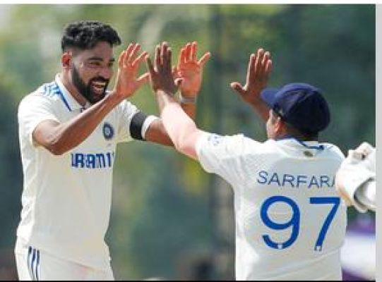 भारत ने इंग्लैंड को 319 पर समेटा, 126 रन की बढ़त मिली